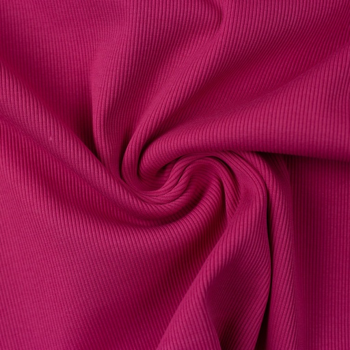 Boordstof fijne ribbel - fuchsia 935