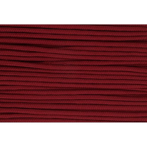 Koord rond 4mm - bordeaux 750