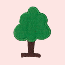 Applicatie - groene boom