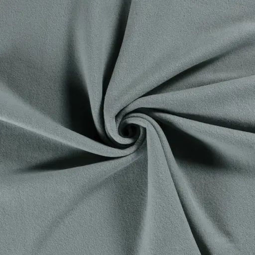 Fleece katoen - Grijsblauw 106