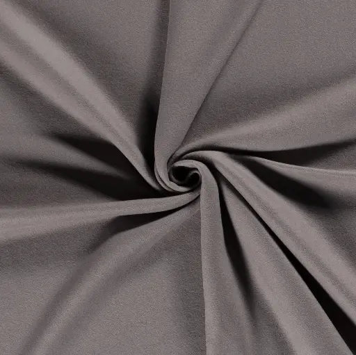 Fleece katoen - middengrijs 68