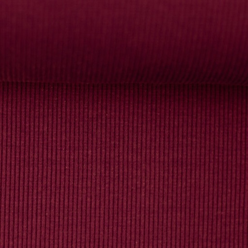 Boordstof fijne ribbel - Bordeauxroze 937