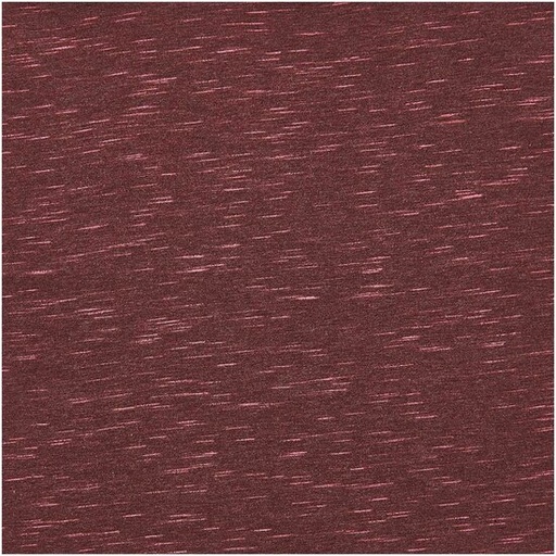 Jersey - Melange bordeauxbruin roze