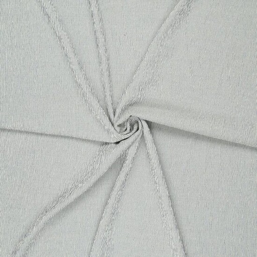 Damesstof - Crinckle blauwe streep