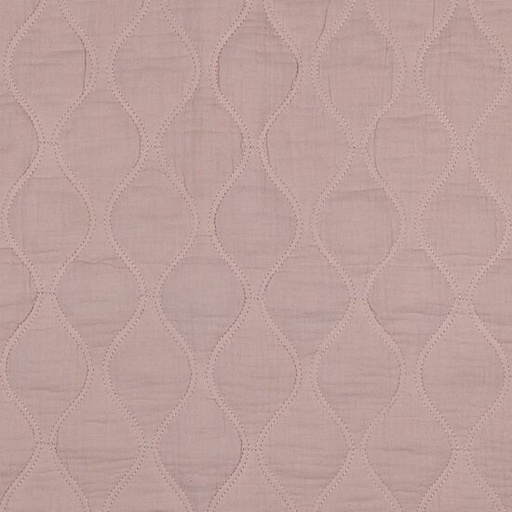 Matelasse gauze - ellips roze
