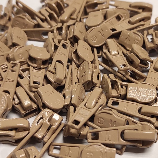 Rits schuiver P60 - beige