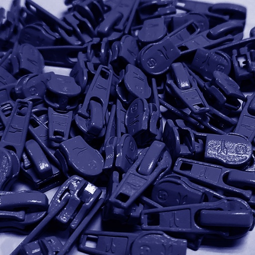 Rits schuiver P60 - indigoblauw