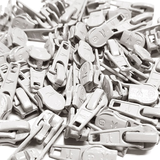 Rits schuiver P60 - wit