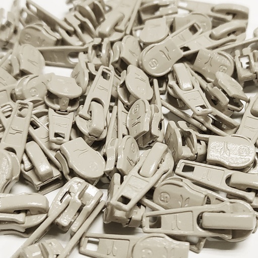 Rits schuiver P60 - ecru