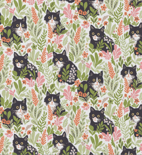 Katoen - Katten in het struikgewas