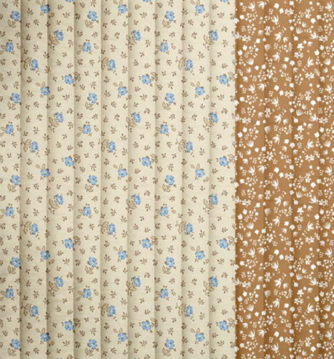 Matelasse - Fleur de bleu