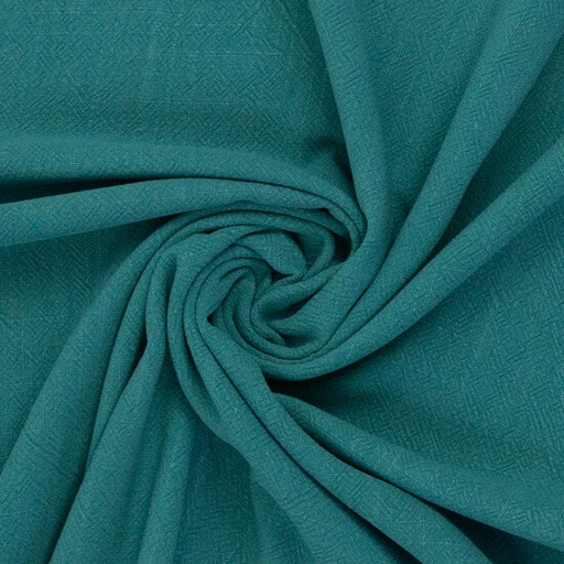 Linnen viscose - Zachtpetrol 747