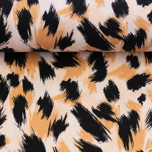 Jersey - zachtoranje painty leopard