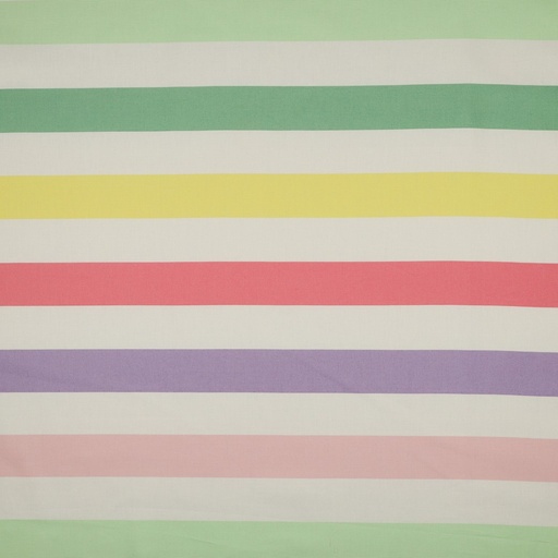 Canvas - Large soft candy stripes