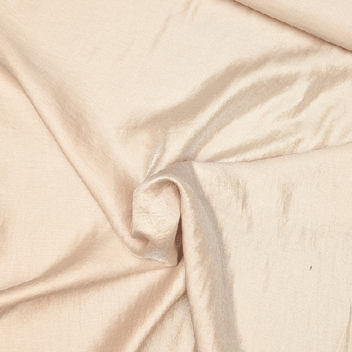 Viscose - Glanzend intrigerend beige
