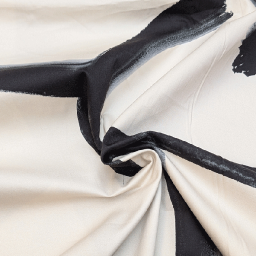 Katoen - Black strokes