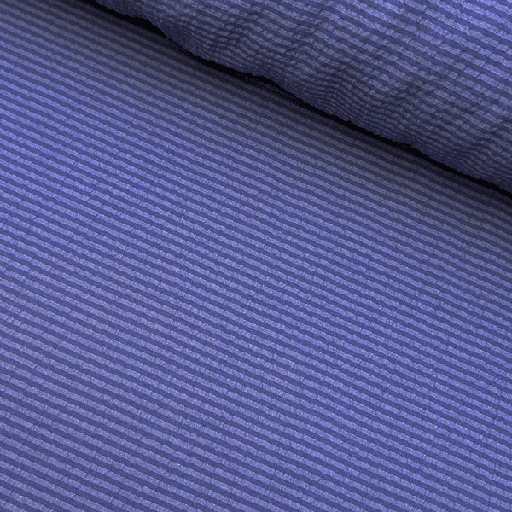 Seersucker - Diepblauw fashion