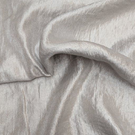 Viscose - Glanzend intrigerend zilver