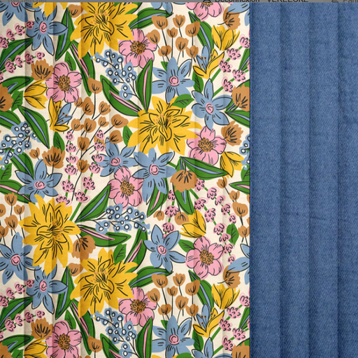 Matelasse - Wildflower big print