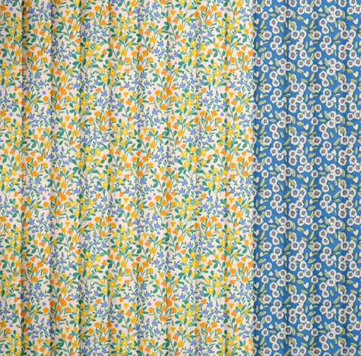 Matelasse - Ditsy floral double