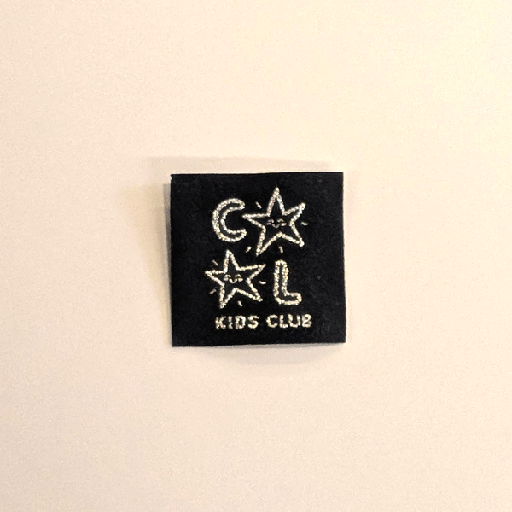 Label - Cool kids club zilver (5 stuks)