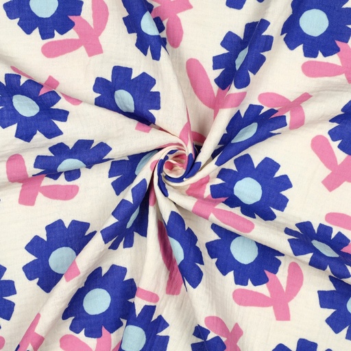 Tetra - Geknipte blauwroze bloem