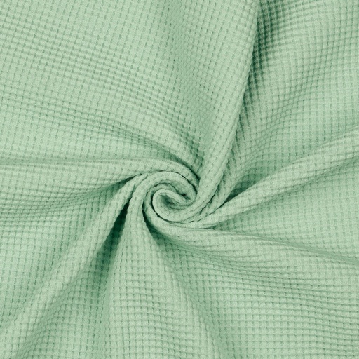 sweater wafelrooster - Munt 15