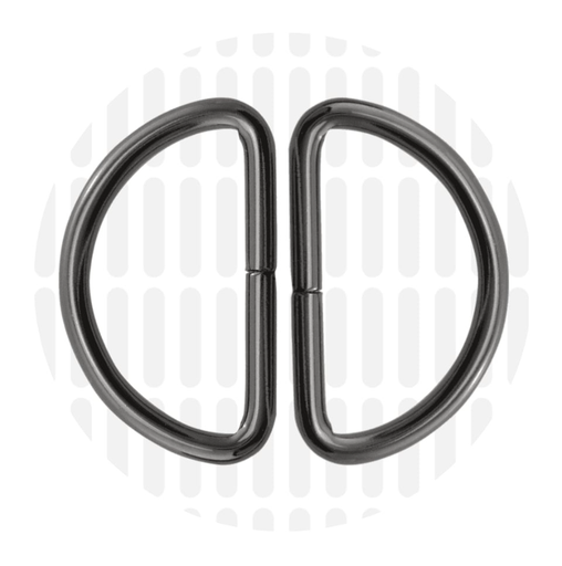 D-ring 38mm ZZ - Gunmetal